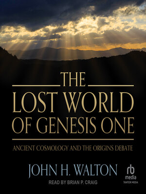 cover image of The Lost World of Genesis One